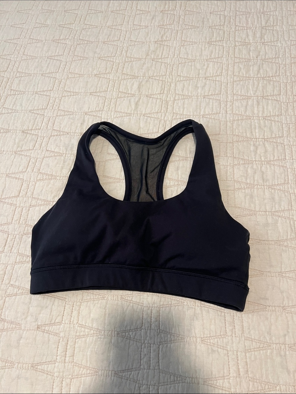 XS black Senita sports bra